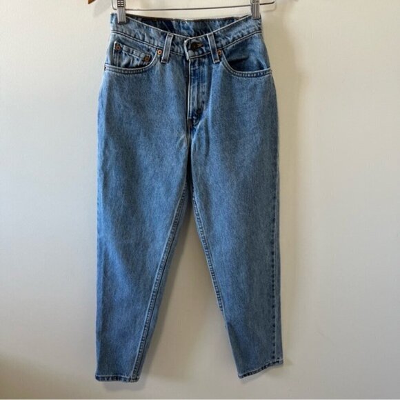 Vintage Rare 1997 Levi’s Tapered Leg Jeans Size 25 - Picture 2 of 8
